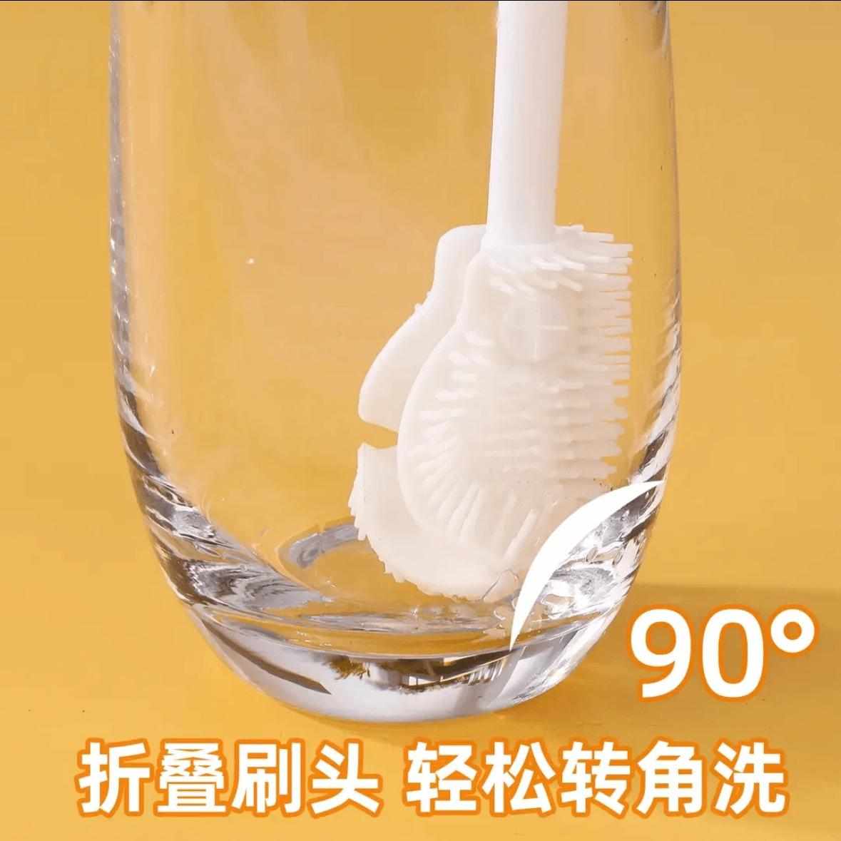 刷洗水杯刷洗下具【家用清洁单立清洗】破壁50长柄杯减长柄y机工