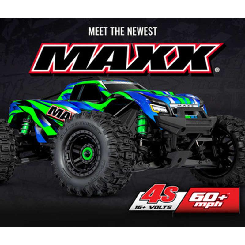 二代小X2.0新款TRAXXAS 1/10 MAXX 遥控电动四驱大脚车#89086-4