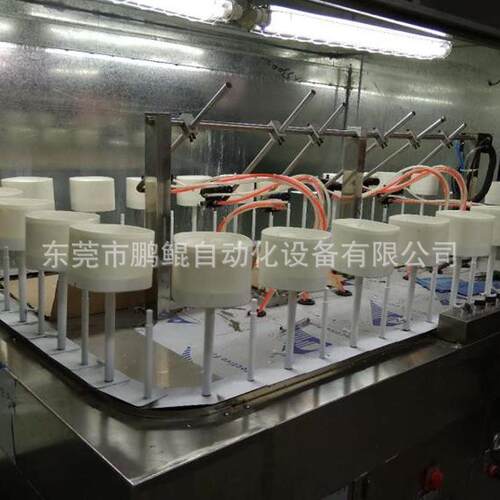 中山豆浆机定枪环形线喷漆设备塑胶外壳喷涂设备喷色设备厂家直