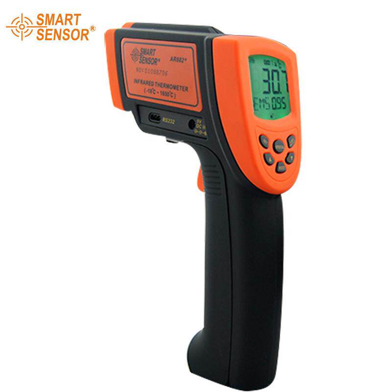 希玛AR882+非接触高温红外测温仪-18℃-1650℃红外测温枪