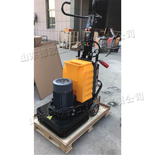 600型水磨石抛光机 小型12头变频研磨机 大面积工业地坪打磨机