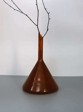 水样板间居家轻玄关奢现代花瓶电视柜桌面宿玻璃简约客厅高档养民