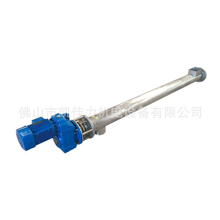 管状螺旋提升机 式不管锈钢绞龙料机上 LS159-20水平倾蛟斜垂直龙