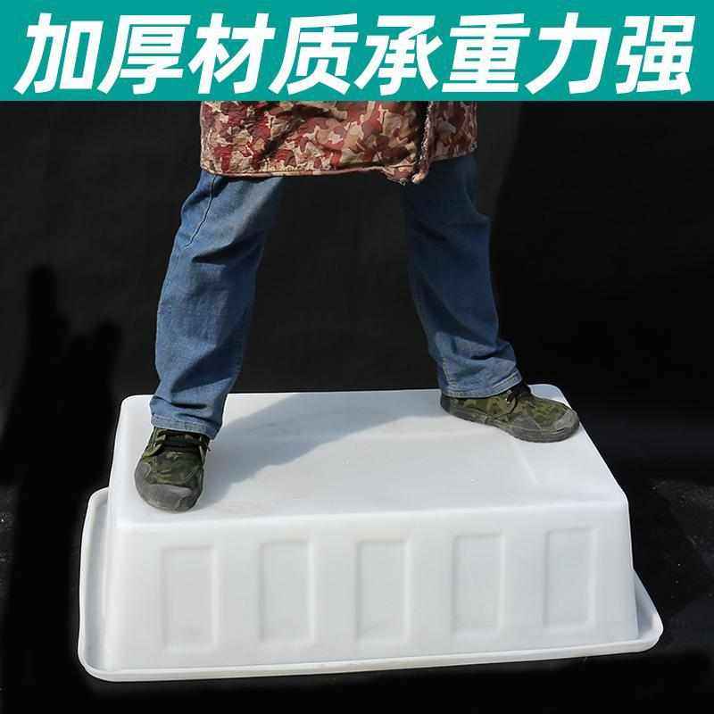 9ZRT超大塑料盆洗衣盆家用大号洗澡盆特大号牛筋圆盆加厚80cm加深