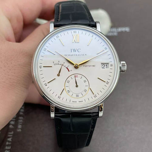 IWC万国表柏涛菲诺八日动储9.8新钢皮手动机械45mm男表IW510103