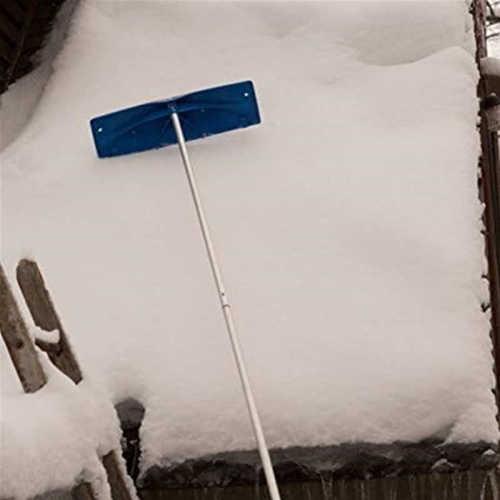 厂家批发省力型带轮屋顶车顶推雪铲屋顶雪刮塑料雪推可调节雪耙