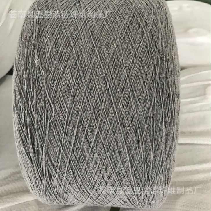 灰色棉纱5s6s10s白灰棉纱电线填充棉纱普梳筒纱气流纺手套纱批发