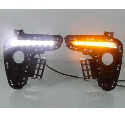 适用于2018起亚RIO日行灯17-18款起亚K2日行灯