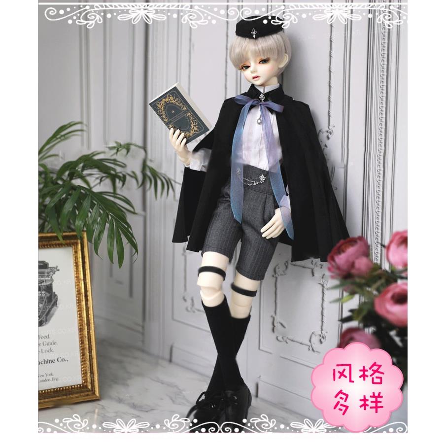 【娃衣】BJD娃衣1/4/3分娃 海军套装时尚 新潮 哥特 BJD男娃衣服