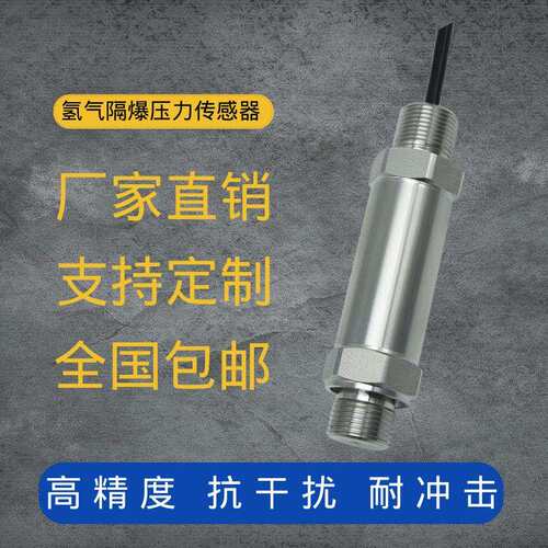 定制氢气隔爆压力传感器0-60MPa压氢气防爆压力变送器4-20mA485