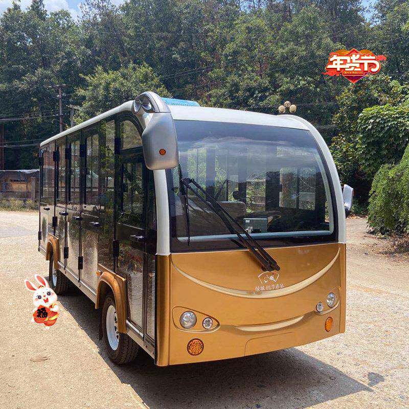 全封闭6-17座电动高尔夫球车旅游景区观光四轮车物业楼盘看房车