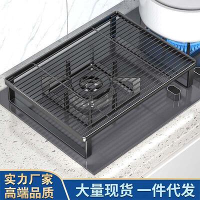 Gas stove storage rack Kitchen gas stove cover cover