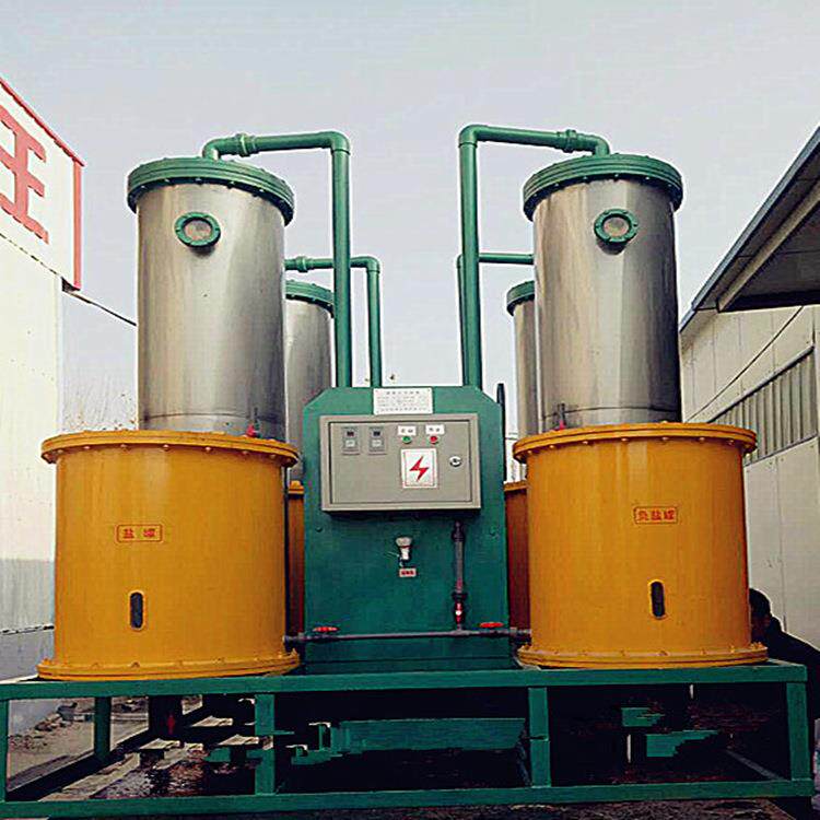 连续式全自动钠离子交换器软化水设备一体化 胜王水处理