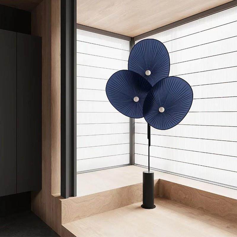 法式多巴胺落地灯轻奢设计师客厅沙发旁卧室商用高级氛围感立式灯