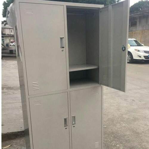 员工衣柜三门更衣柜四门宿舍配更衣柜铁制六门挂衣柜鞋柜衣