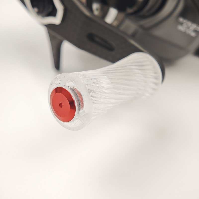 路亚改装水滴轮鼓轮碳素摇臂轻量化碳纤维摇把渔线轮