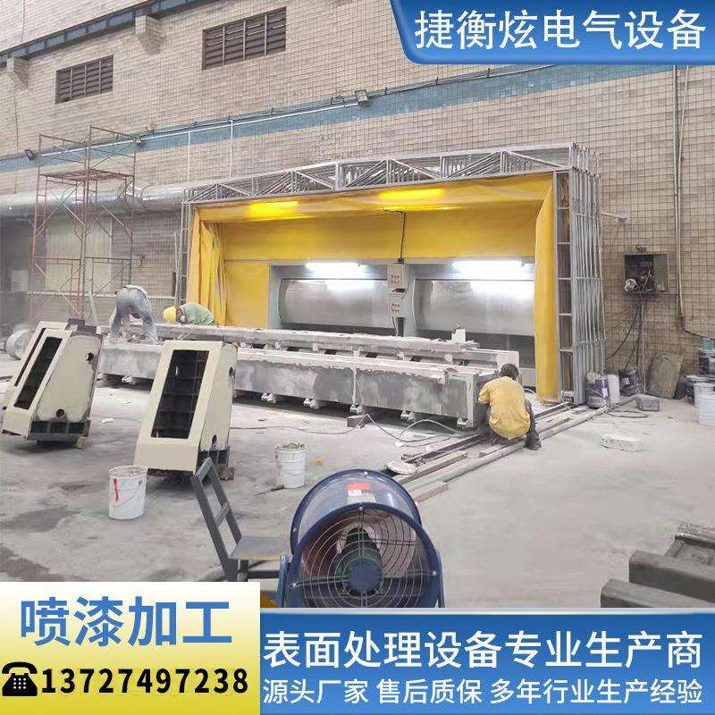 捷衡炫专业喷漆加工服务伸缩房喷砂房烤漆作业来图来料喷漆加工