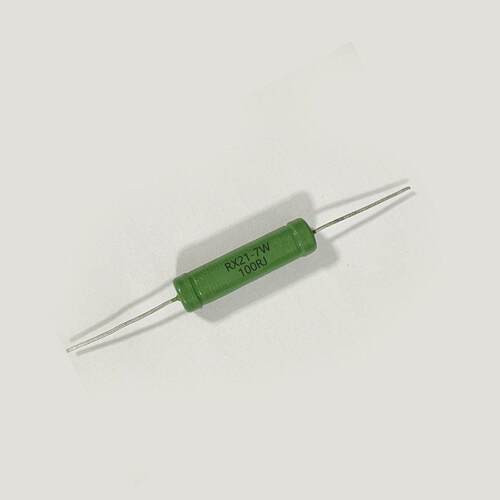 RX21线绕电阻插件直插限流负载铜脚大功率7W 2.5K2.6K2.7K2.8K J