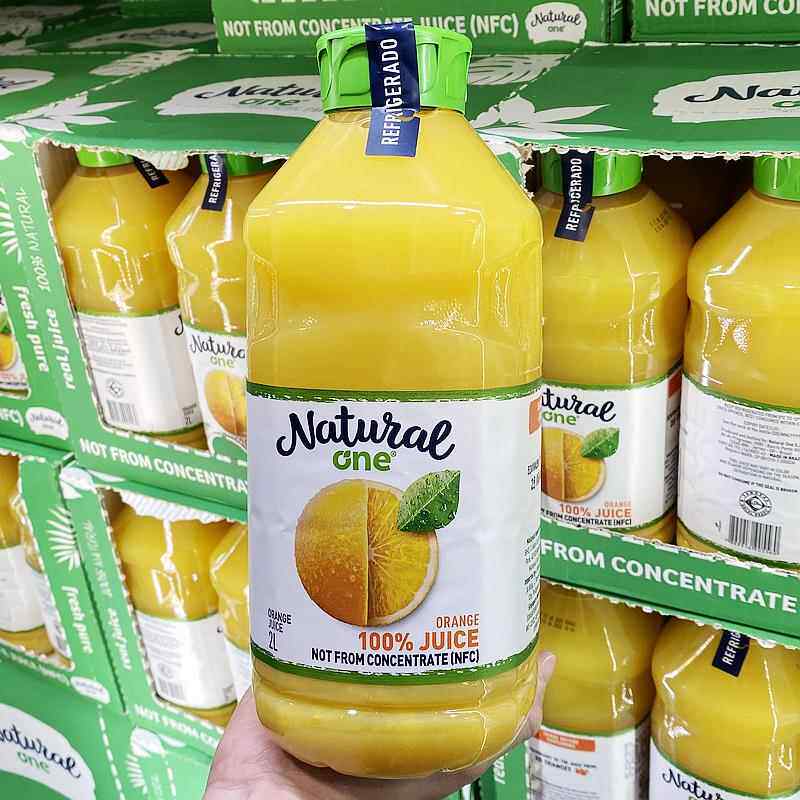 超市巴西进口NFC非浓缩原榨橙汁果肉混合苹 果汁葡萄汁石榴汁