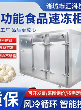 全自动水饺馄饨速冻柜设备 面食汤圆速冻设备 云吞速冻柜设备汇海