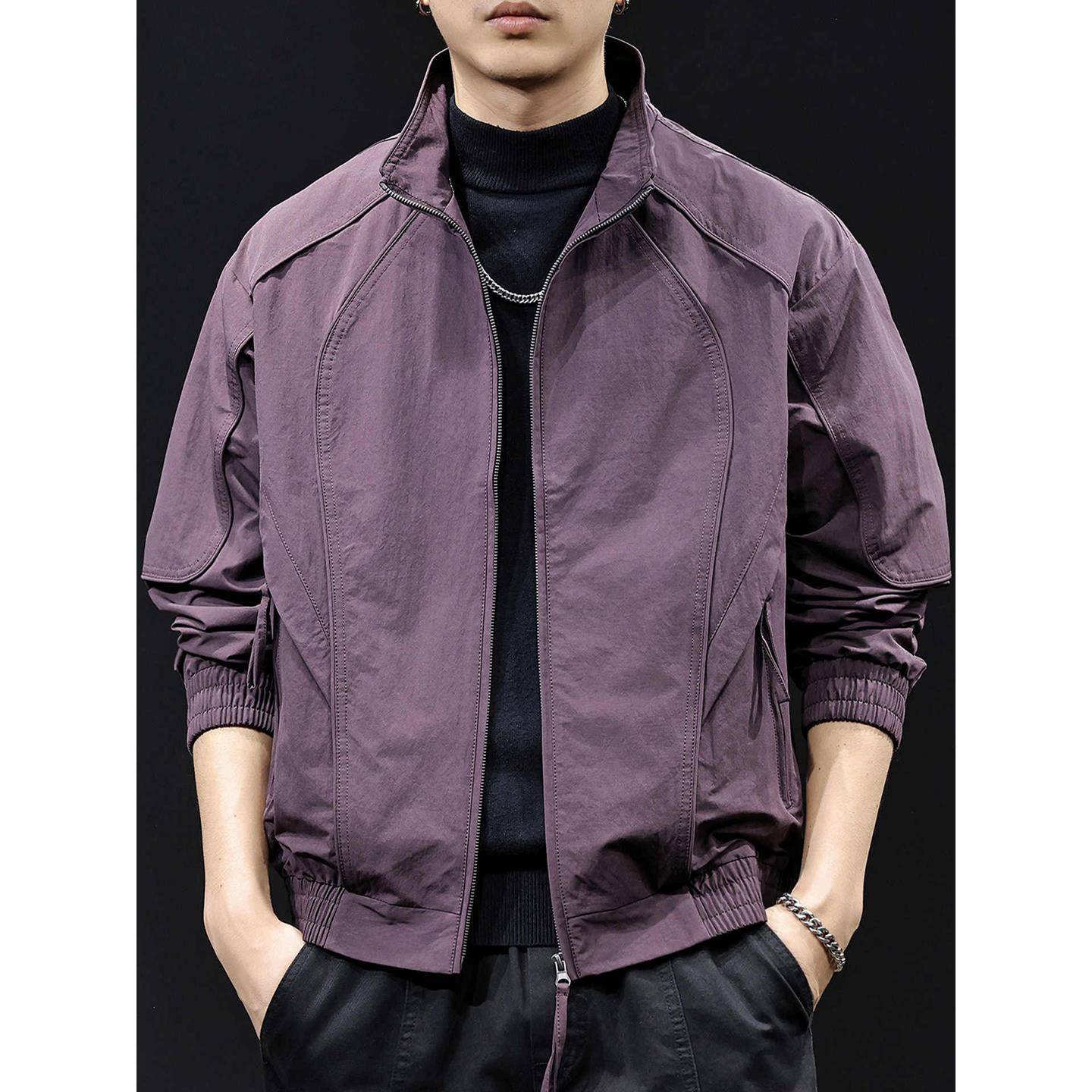 香港美式2026新款休闲夹克男士春秋款潮牌外套上衣冲锋衣男装高端