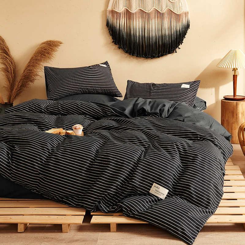 厂家直销床单被套床上用品四件套被子被芯枕芯全套装学生宿舍六七