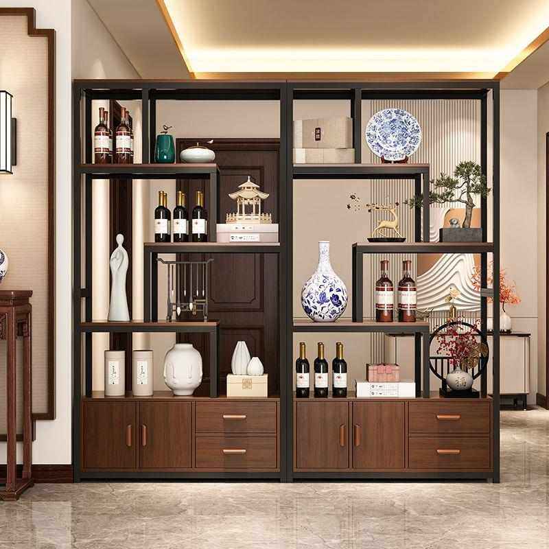 新款酒架酒柜置物架铁艺博古架屏风办公室隔断柜客厅隔断餐厅酒架,住宅家具,酒柜,淘宝优惠券,粉丝福利购,淘宝优惠卷