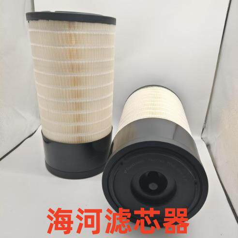 工程机械配件空气滤清器P627763型号挖掘机发电机组空气滤芯