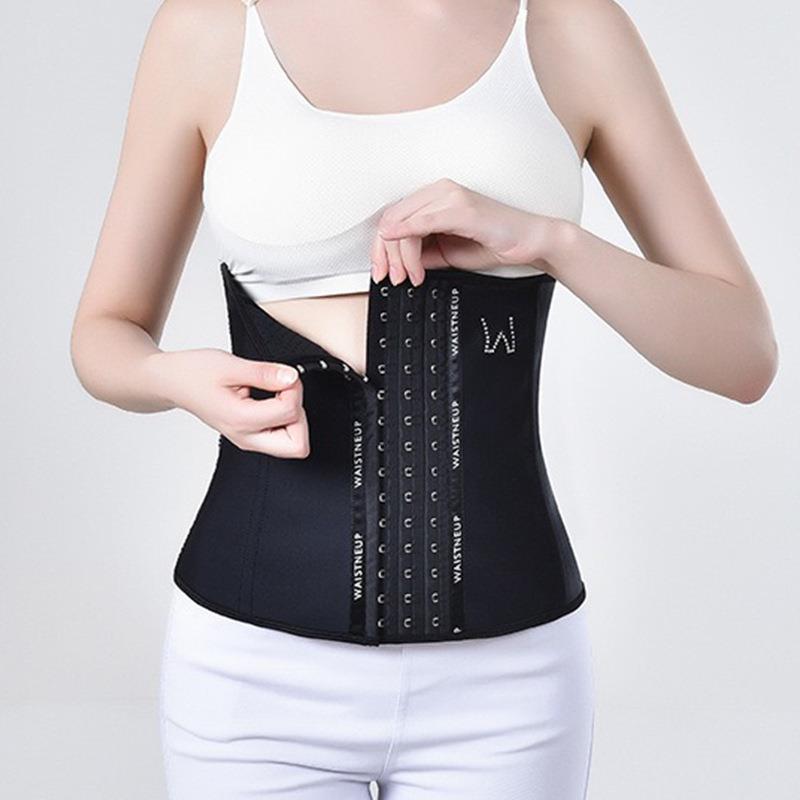 新款直销奥钻6.0网红三合一运动束腰带乳胶腰封产后收腹带橡胶塑