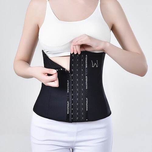 新款直销奥钻6.0网红三合一运动束腰带乳胶腰封产后收腹带橡胶塑