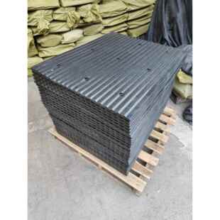 100cm长加重防噪防滑防噪减速板坡道防噪板车库防降噪减噪板