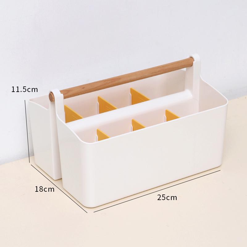 画笔收纳盒铅笔书桌水彩马克笔笔架美术生工具箱桌面手提文具笔筒