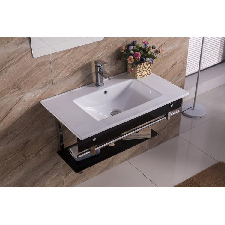 圣路洁卫浴挂墙式洗脸盆壁挂式陶瓷洗手盆洗盆整体支架洗漱台组合