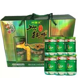 重庆黔江特产阿蓬江地牯牛泡菜礼盒罐装酸辣爽脆宝塔菜整箱下饭菜