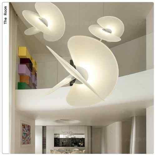 Levante创意挑空别墅复式客厅吊灯设计师餐厅灯loft现代蚕丝灯具