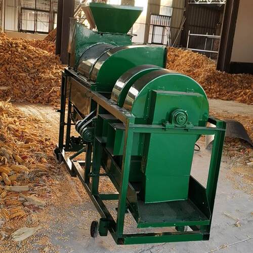 山西家用苞米脱粒机三相电高粱打粒机农用小麦脱粒机出口打麦机