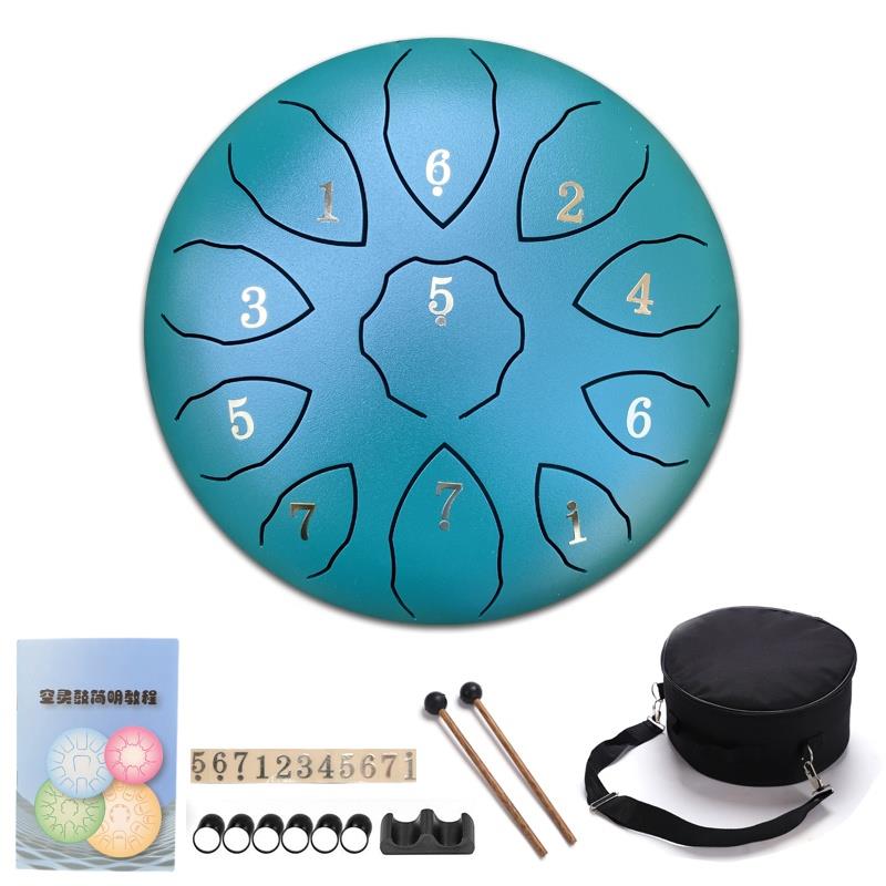 正品文笙空灵鼓舌鼓初学钢者门8入寸11音C调F调儿童乐无忧空鸣器