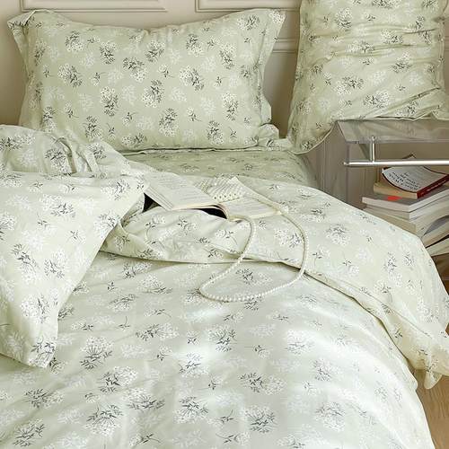 纯棉布料宽幅清仓处理印花面料