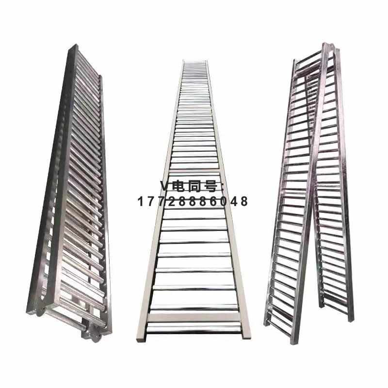 无动力装车下货柜传输送轻便卸货神器搬运神器卸货滑梯滚筒式折叠