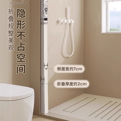卧室厨房气折叠防冷帘子房间新款帘挡风蚊2025隔断隐形门帘新款防