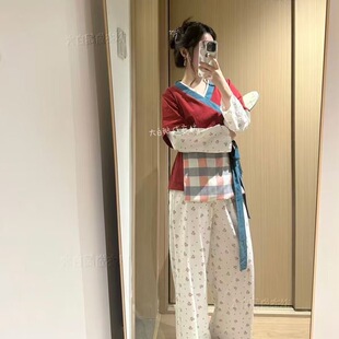 佟湘玉同款睡衣女武林外传同福客栈掌柜家居服套装搞怪cos表演服