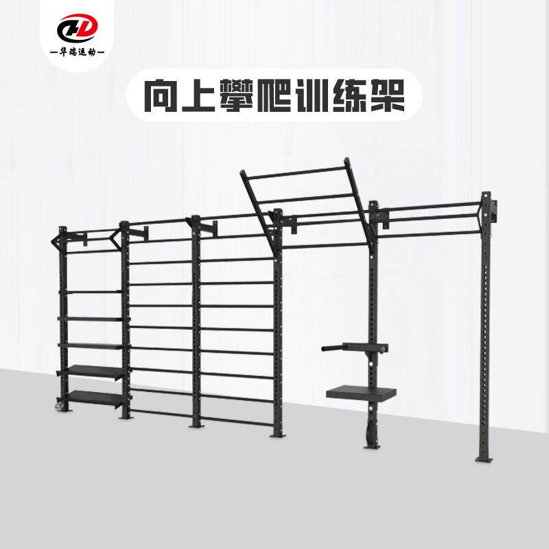 综合训练器双杠支撑哑铃药球置物架健身器材向上攀爬训练CF训练架