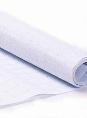 棉14CT丝免画格十字绣格子布XBM白色DIY刺绣十字绣特布殊布抽布国