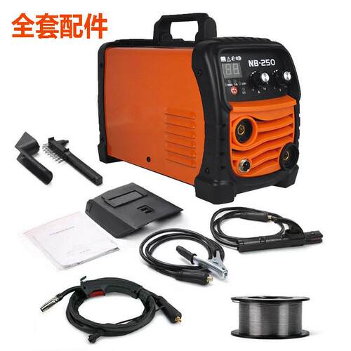 君胜NB-250无气二保焊机多工能电焊机三用气保焊机220V127V全电压
