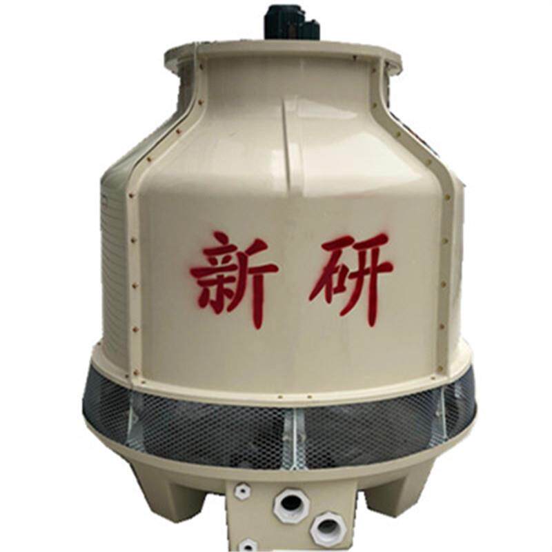 圆形逆流式新研玻璃钢冷却塔 工业冷却塔东莞冷却塔厂家
