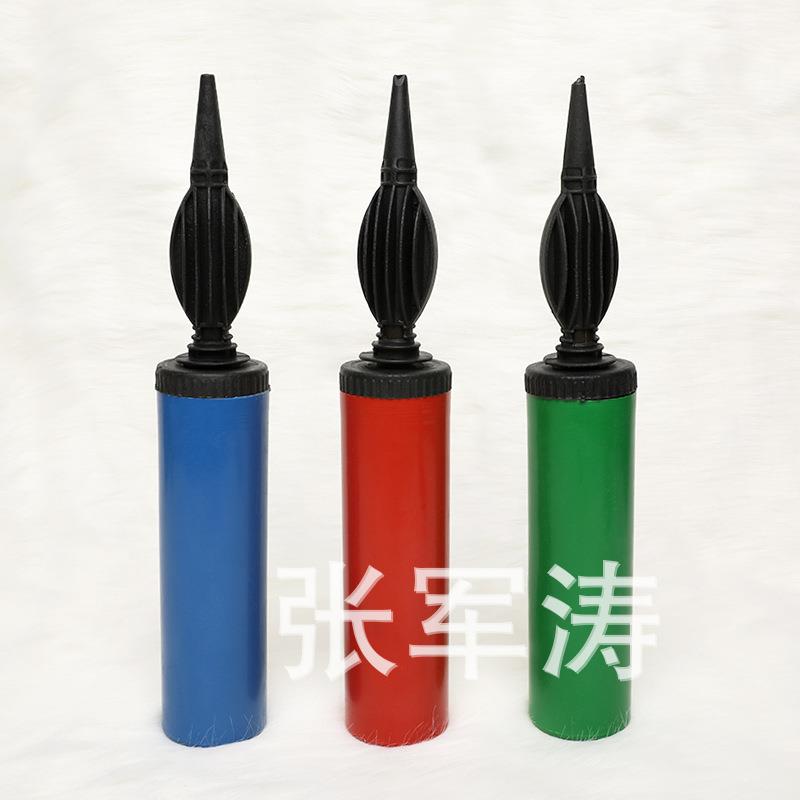 气球打气筒充气棒便携式手推气筒婚庆排队手动塑料普通打气筒