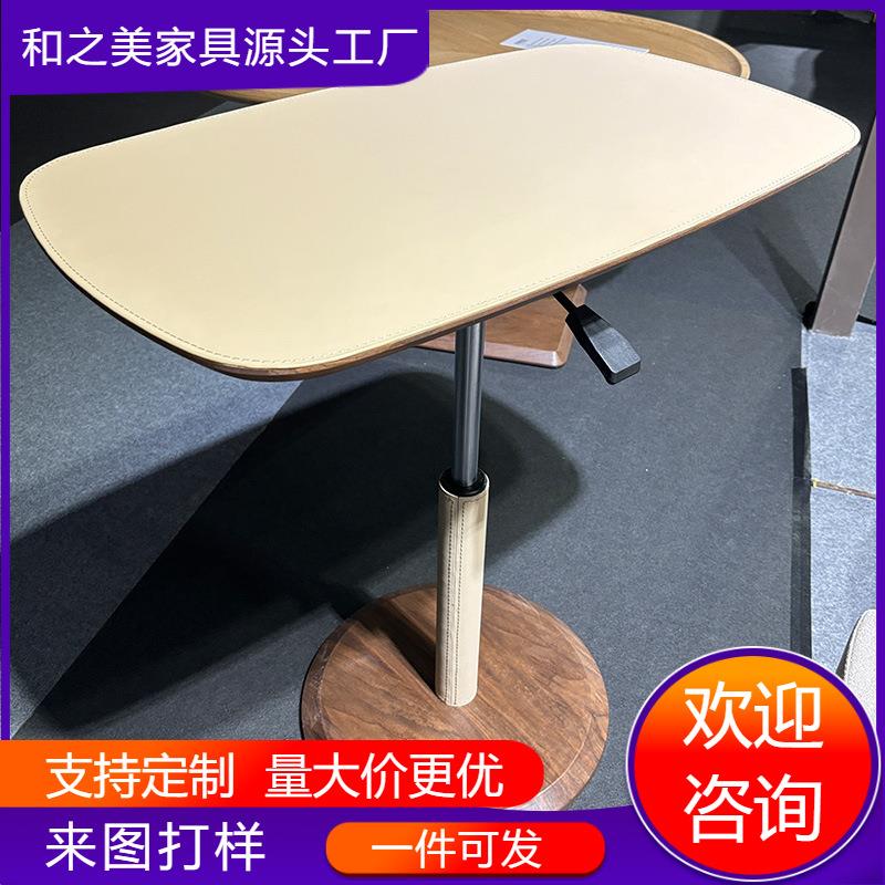 北欧沙发边几可升降茶几现代简约网红客厅轻奢卧室床边小桌子角几