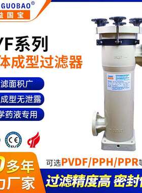 日益国RYF系列一体成型过滤器废水处理液除酸化学过滤器厂家