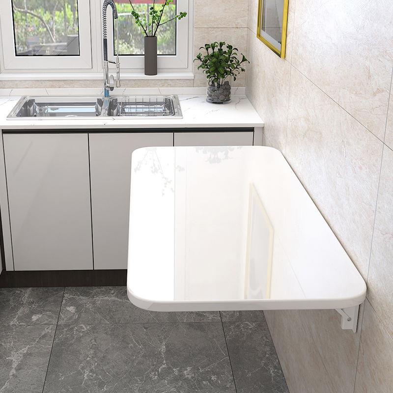 壁挂折叠桌连壁餐桌挂墙可折叠电脑桌墙上书桌靠墙桌厨房折叠台萍