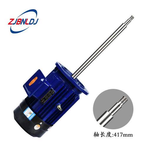 YE3-0.75/1.5/2.2/3/4KW 立式/大头化工泵专用长短不锈钢轴电机